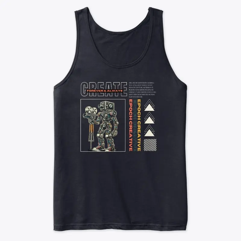 Creative Robot Tank Top 